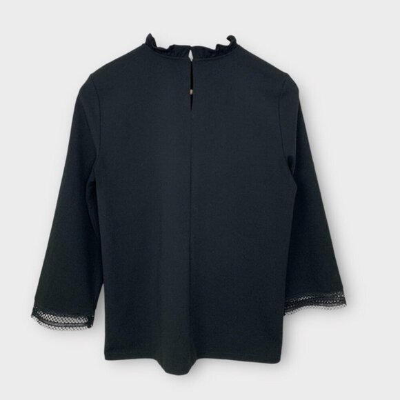 Ann Taylor Ruffle Neck Blouse - Picture 3 of 6